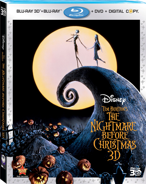    / The Nightmare Before Christmas ( ,  ) [1993 ., , , , Blu-Ray] BD3D Dub + MVO