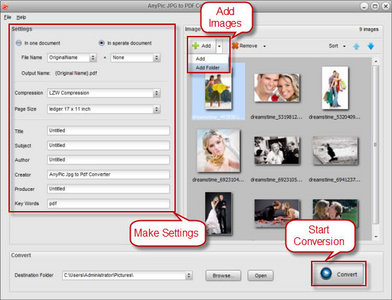 AnyPic JPG to PDF Converter 1.1.1 Build 2308