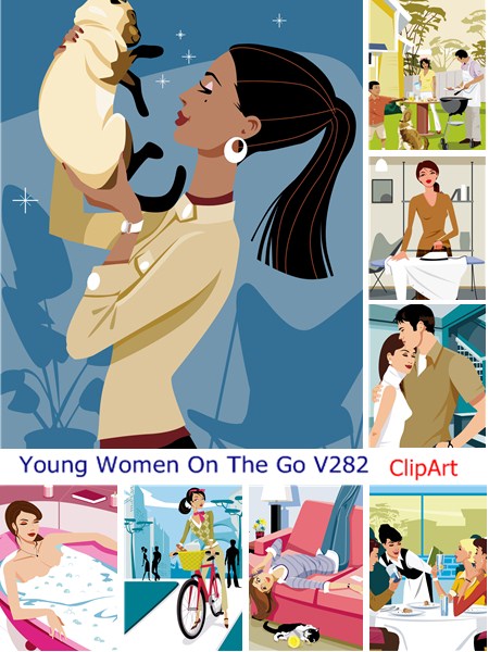 Young Women On The Go V282