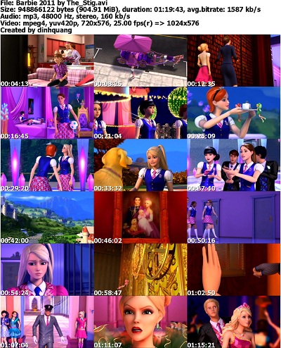 Barbie Princess Charm School 2011 DVDRip XviDTFRG