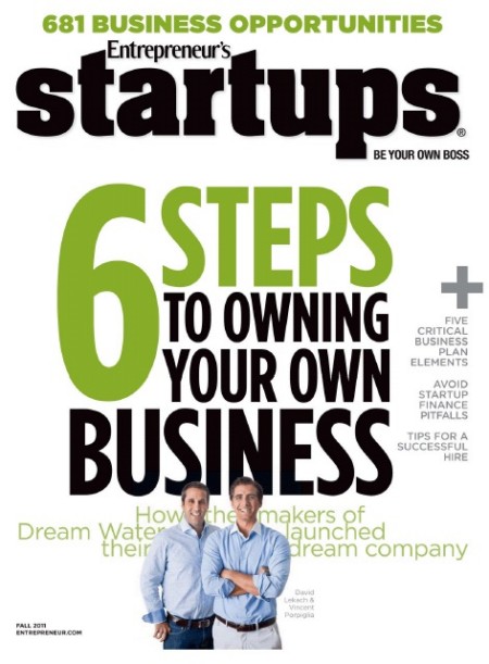 Entrepreneurs StartUps   Fall 2011