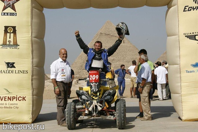Марк Кома выиграл ралли Фараонов 2011