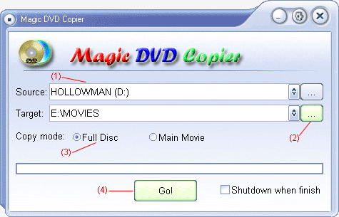 Magic DVD Copier 6.0.1 Final
