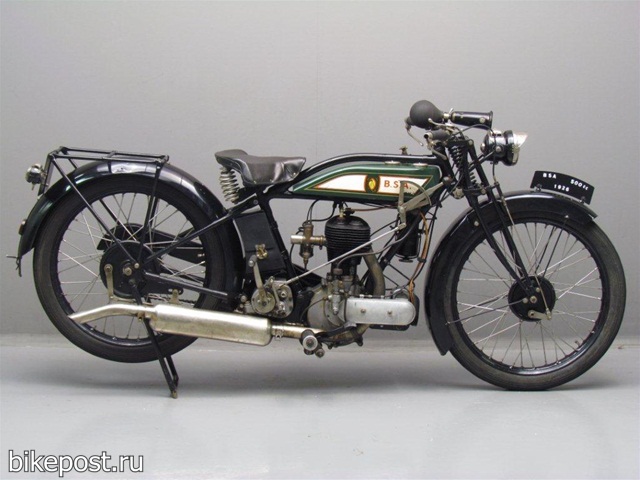 Ретро мотоцикл BSA S27 1927