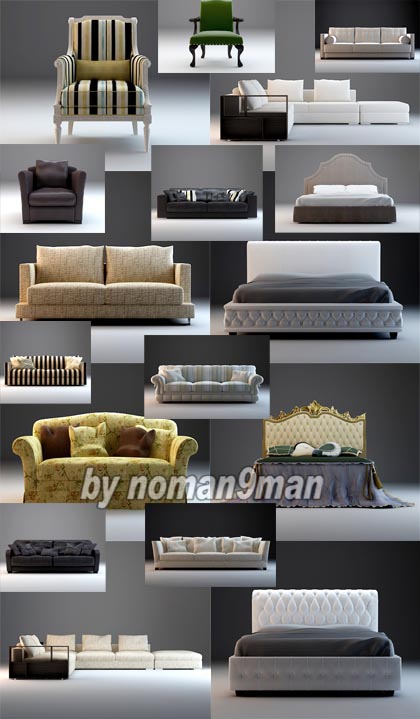 (3D) Models Furniture Furman