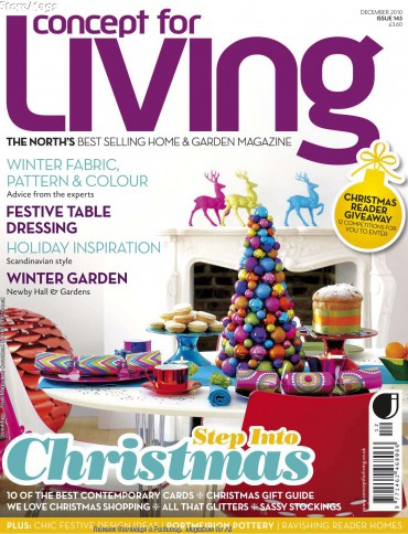 Concept for living magazine Dec 2010 - Jun 2011