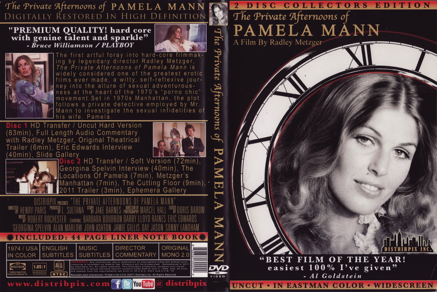The Private Afternoons of Pamela Mann /     (Henry Paris / Video X Pix) [1974 ., All Sex, Classic, Retro, Feature, DVD5] [rus]