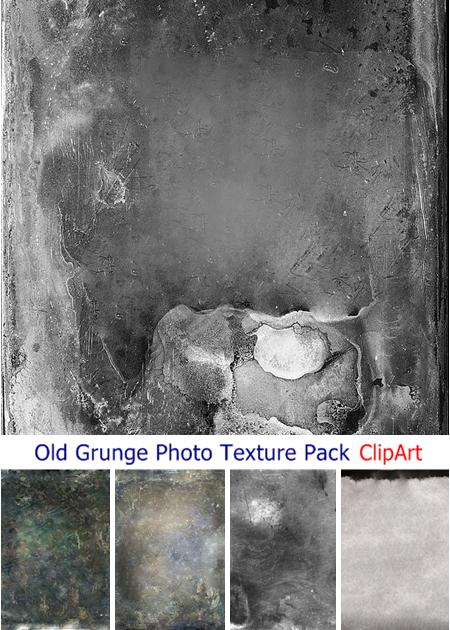 Old Grunge Photo Texture Pack
