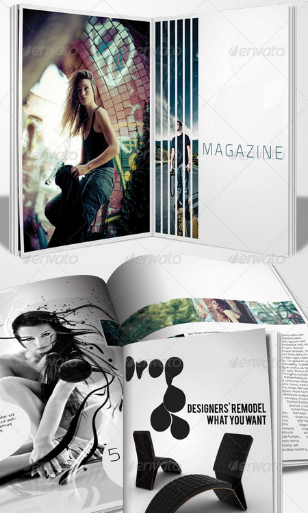 SD Template - Graphicriver Mega Pack Magazine Mockup 2