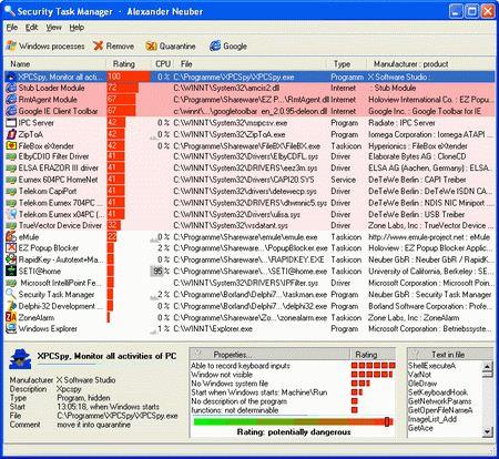 Security Task Manager 1.8d RePack by Boomer