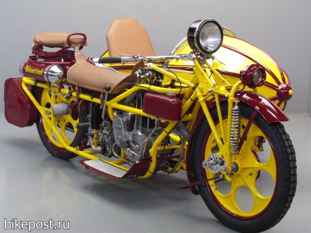 Ретро мотоцикл Bohmerland 600 (1936)
