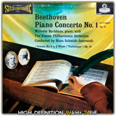 HD-Vinyl 24/96 (Decca) L. van Beethoven  Piano Concerto No. 1 [Backhaus] (1958)