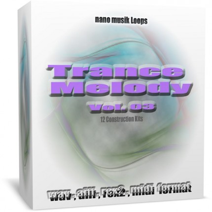 Nano Musik Loops Trance Melody Vol 3 (WAV/REX/MIDI/AIFF)
