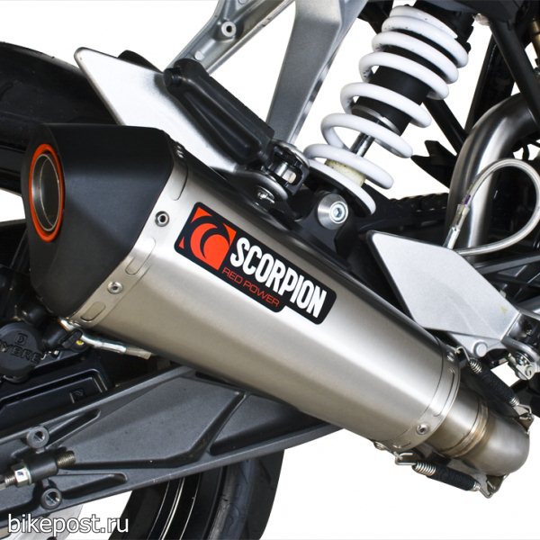 Глушитель Scorpion Exhaust Serket для KTM 125 Duke