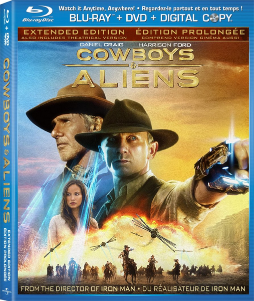    / Cowboys & Aliens (  / Jon Favreau) [2011, , , , BDRip] DUB + Original Eng Theatrical Cut
