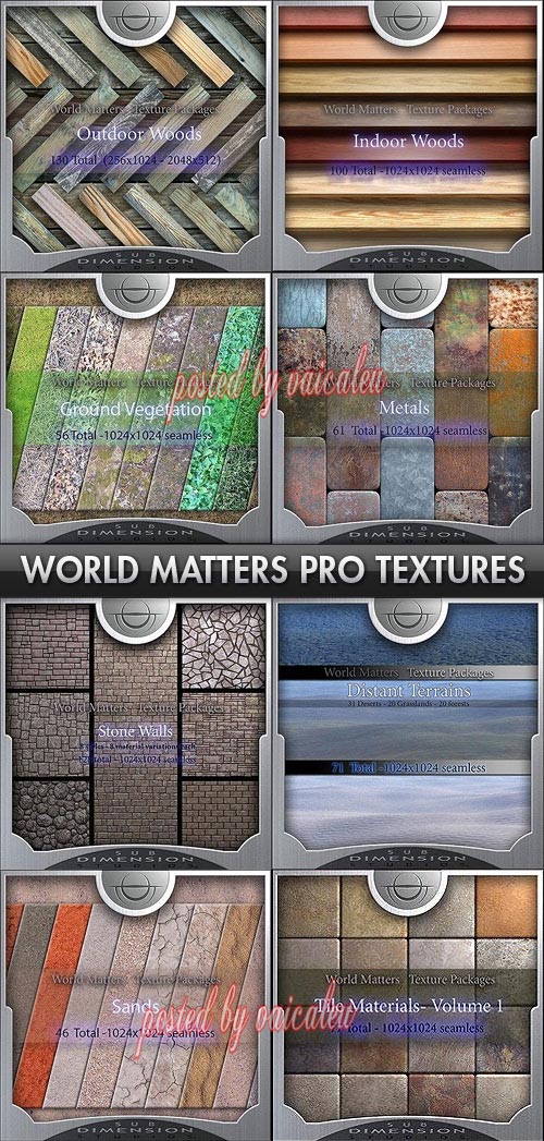 Pro Seamless Textures - Architectural & Nature - 1.5 GB