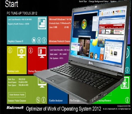 Optimizer of Work of Operating System 2012