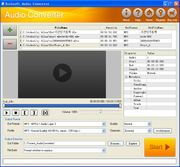 Boilsoft Audio Converter v1.31