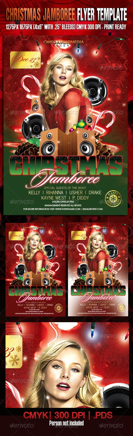 [Photoshop]Graphicriver The Christmas Jamboree Template