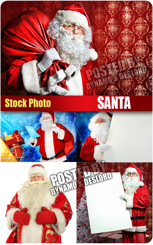 Дед Мороз и Санта - растровый клипарт 5 jpg Up to 8000*5664 pix 300 dpi