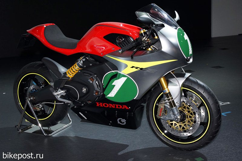 Электроцикл Honda RC-E (фото и видео)