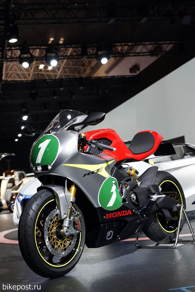 Электроцикл Honda RC-E (фото и видео)