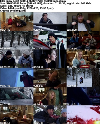 Snow Beast (2011) BluRay 720p x264-Ganool