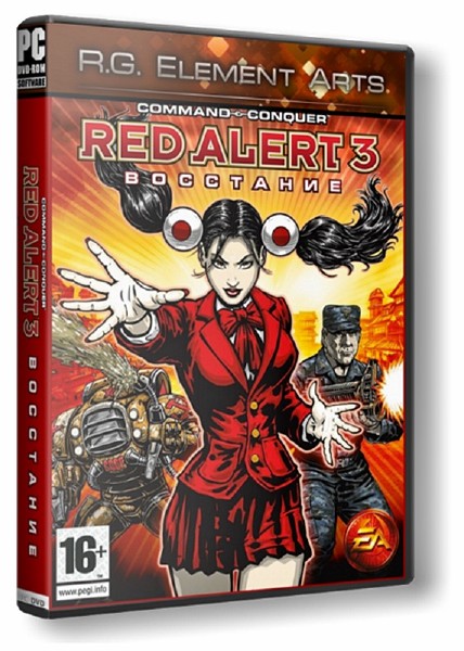 Command and Conquer: Red Alert 3. Uprising (2009/RUS RePack от R.G. Element Arts)