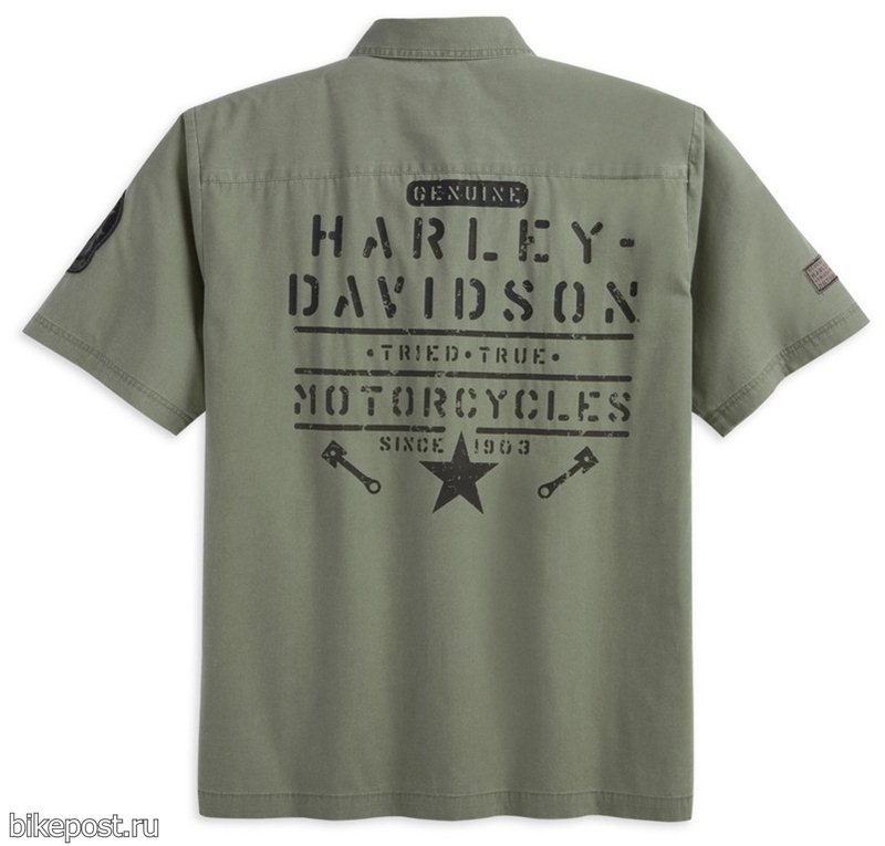 Коллекция военной экипировки/одежды Harley-Davidson 2012