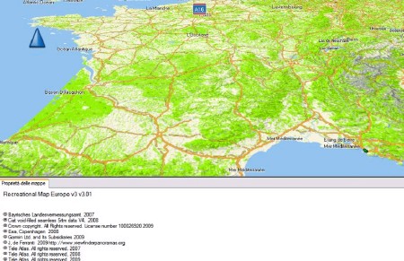 Рекреационная карта Европы [ v.3.01, IMG + MapSource (Garmin Recreational Map of Europe v3.01) ]