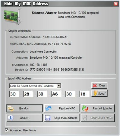 Hide My MAC Address v2.2