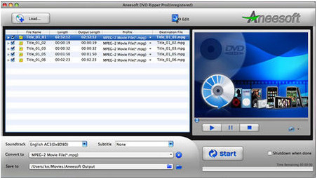 Aneesoft DVD Ripper Pro v3.2.0.0