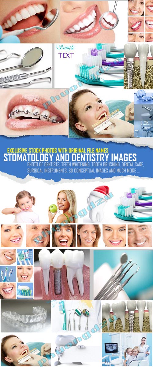 Stomatology and Dentistry Images, 50xJPG - No pass