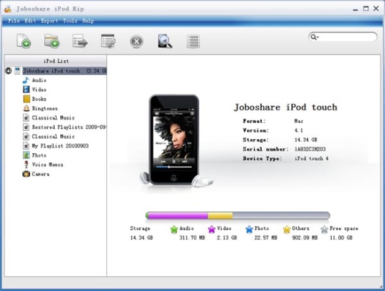 Joboshare iPod Rip 3.2.3.0113