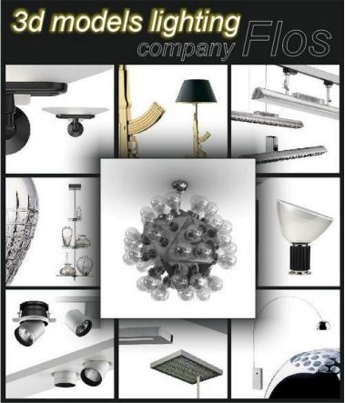 3d models lighting company Flos