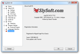 SlySoft AnyDVD v6 1 4 5 Final Keygen Torrent Download