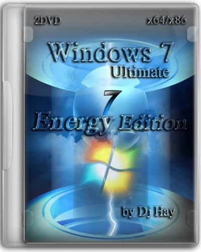 Windows 7 SP1 Ultimate Energy Edition 2DVD by DJ HAY (02.02.2012)