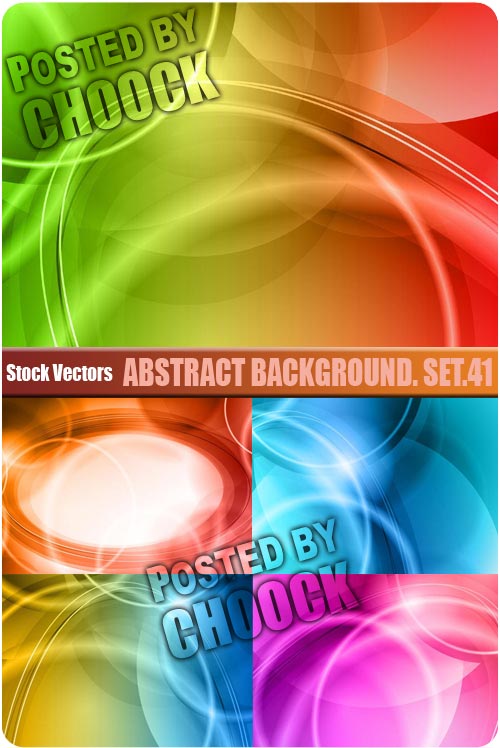 Abstract background. Set.41 - Stock Vector