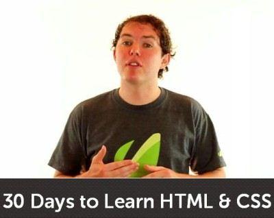 30 Days to Learn HTML and CSS - 2011 (New Links)