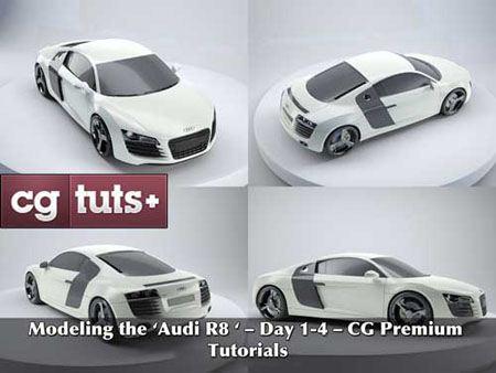 CG.tutsplus - Modelling the Audi R8 4 Day (New Links)