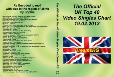 The Official UK Top 40 Video Singles Chart 19 - 02 - 012 MP4 - DreamsRG