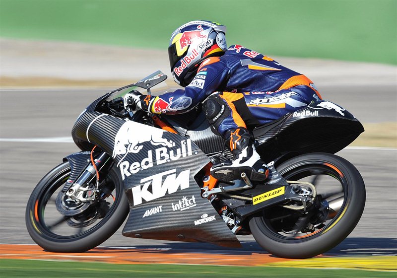 Звук гоночного мотоцикла KTM Moto3