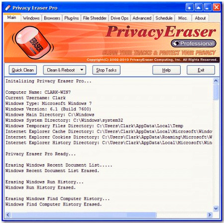 Privacy Eraser Pro v9.02