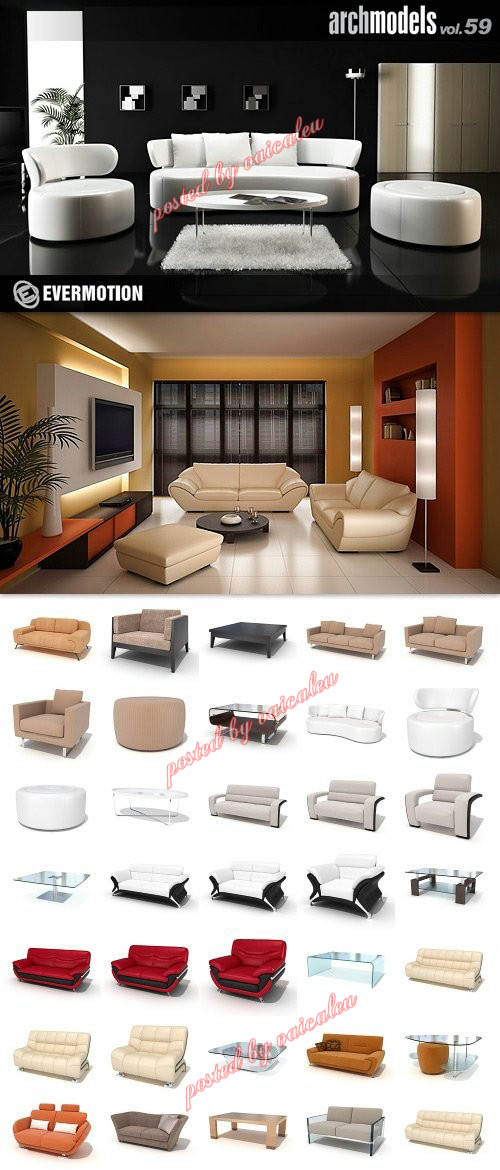 Modern Furniture 3D Models