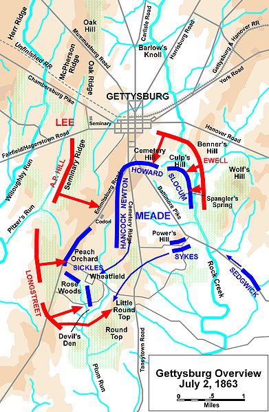 Битва при Геттисбёрге (1-3 июля 1863) A2a4d266b4f4058d6150a43da9ee7113