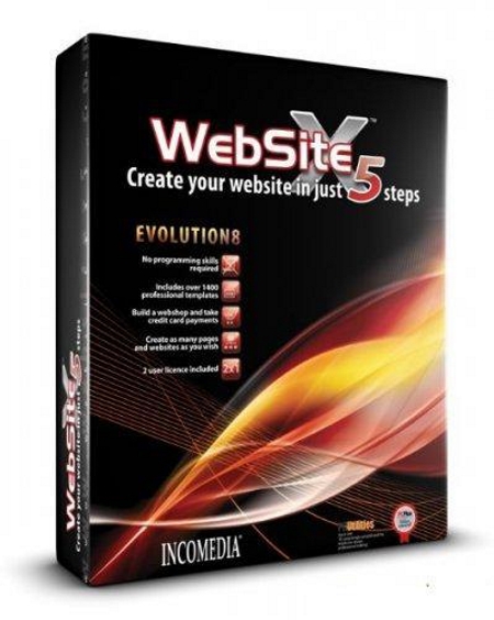 Incomedia WebSite X5 Evolution v9.0.6.1775 MULTILINGUAL-CRD