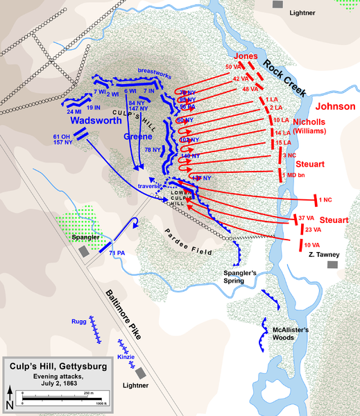 Битва при Геттисбёрге (1-3 июля 1863) 4cf49224d6d7983d3cf5d577de0f10ec