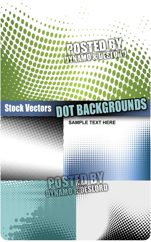 Dot backgrounds - Stock Vectors
