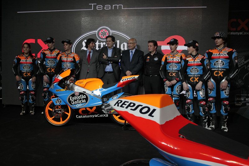 Repsol представили команды Moto3 и CEV