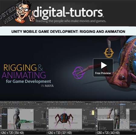 Digital-Tutors - Unity Mobile Game Development: Rigging and Animation